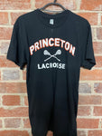 Princeton Lacrosse Black Short Sleeve T