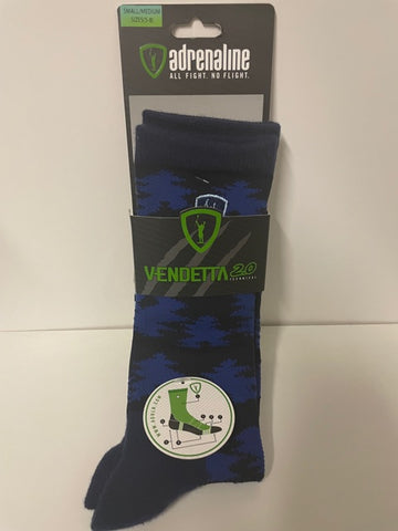 Adrenaline Vendetta 2.0 Blue Trees Socks
