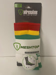 Adrenaline Meshtop Rasta White Socks