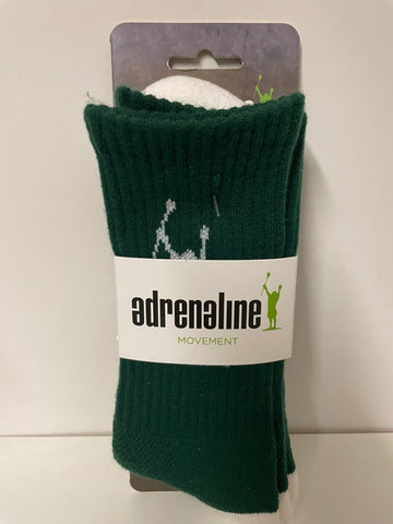 Adrenaline Movement Forest Green Carlson Socks